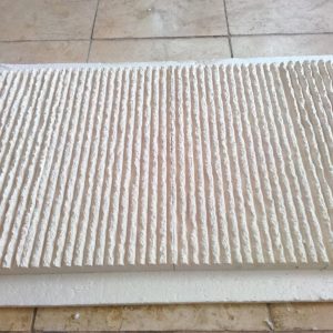 Combed White Limestone