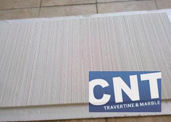 Slightly Combed White Limestone