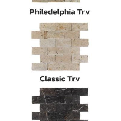 5 x10 - Split Face Travertine