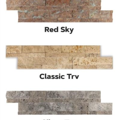 Ledger Panel - Split Face Travertine