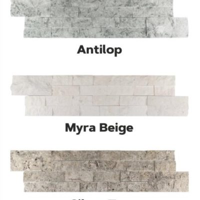 R Ledger - Split Face Travertine