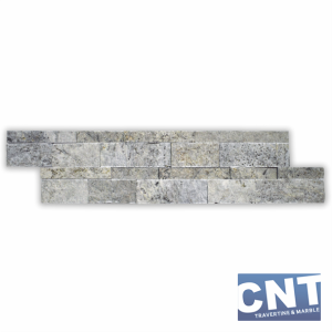 Silver Travertine - 15x60 Ledger Panels