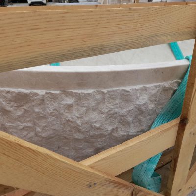 Rough Travertine Bathtub